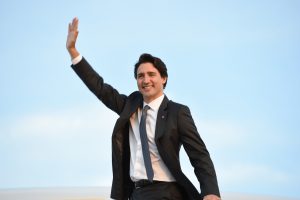 Canadian Prime Minister Justin Trudeau  (U.S. Air Force photo by Senior Airman Joshua R. M. Dewberry)