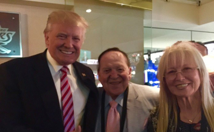 Sheldon Adelson Owns a Share in Trump's Rise – LobeLog