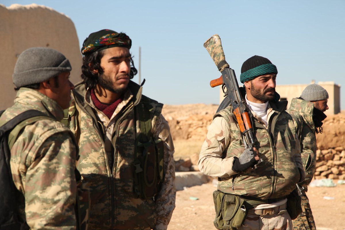YPG fighters in Raqqa in 2016